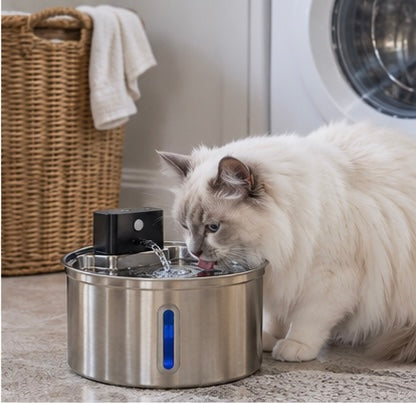 Carlow & Friends 2.2L Cordless Pet Water Fountain + FREE 3-Pack of Filters