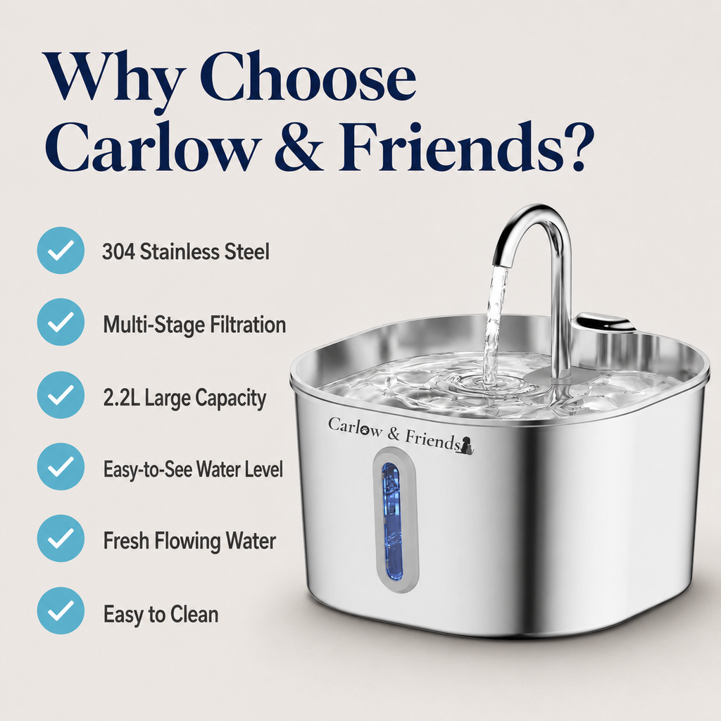 Carlow & Friends - Pet Water Fountain