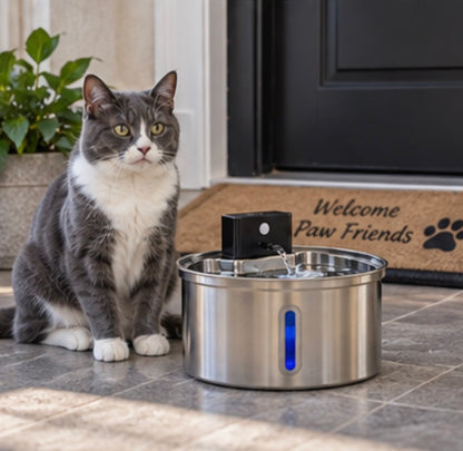 Carlow & Friends 2.2L Cordless Pet Water Fountain + FREE 3-Pack of Filters